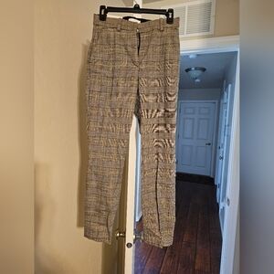 Plaid H&M slacks
